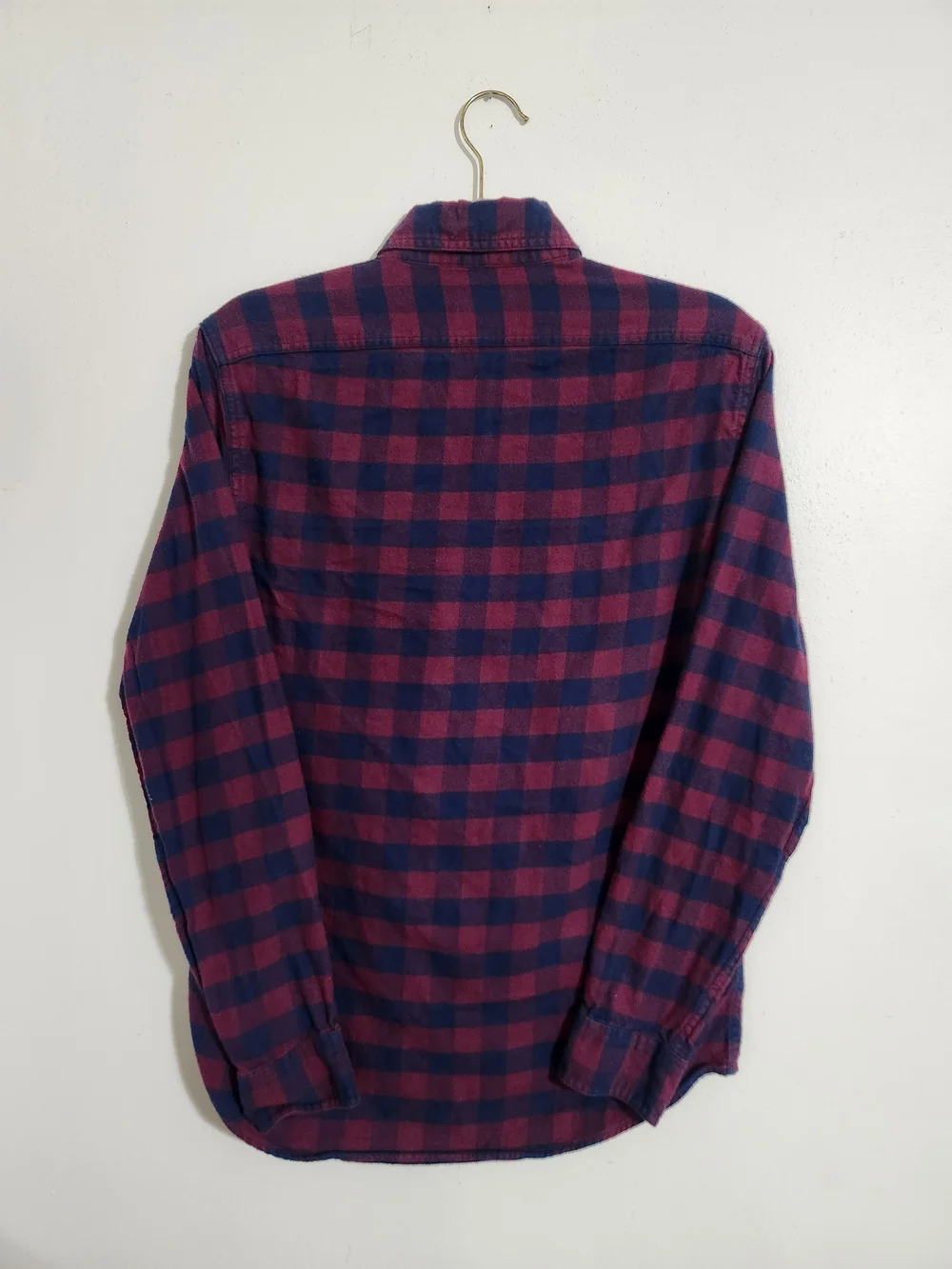 J. Crew Red and Blue Buffalo Plaid Button-Down Shirt
